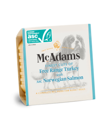 McAdams Wet Dog Food Free Range Turkey with Norwegian Salmon 150 g