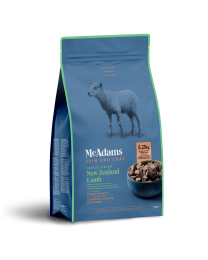 McAdams Freeze Dried Dog Food New Zealand Lamb