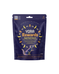 Yora Rewards Dog Treats Insect with Peanut Butter & Banana 100 g