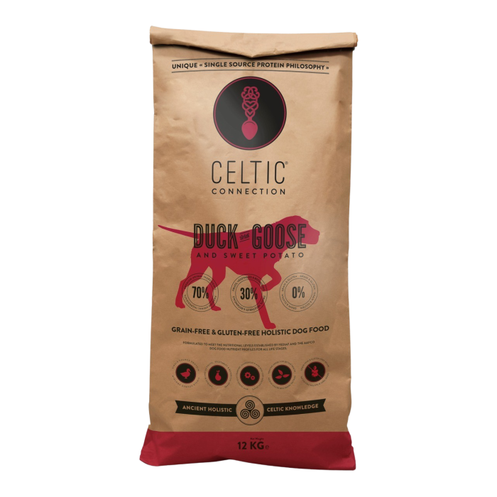 Order Celtic Connection Dry Dog Food Duck with Goose Sweet Potato Fast delivery via Food4Pets