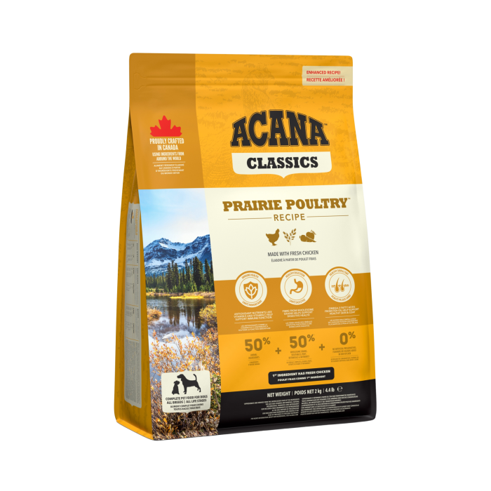 Order Acana CLASSICS Prairie Poultry Dry Dog Food Chicken Fast delivery via Food4Pets