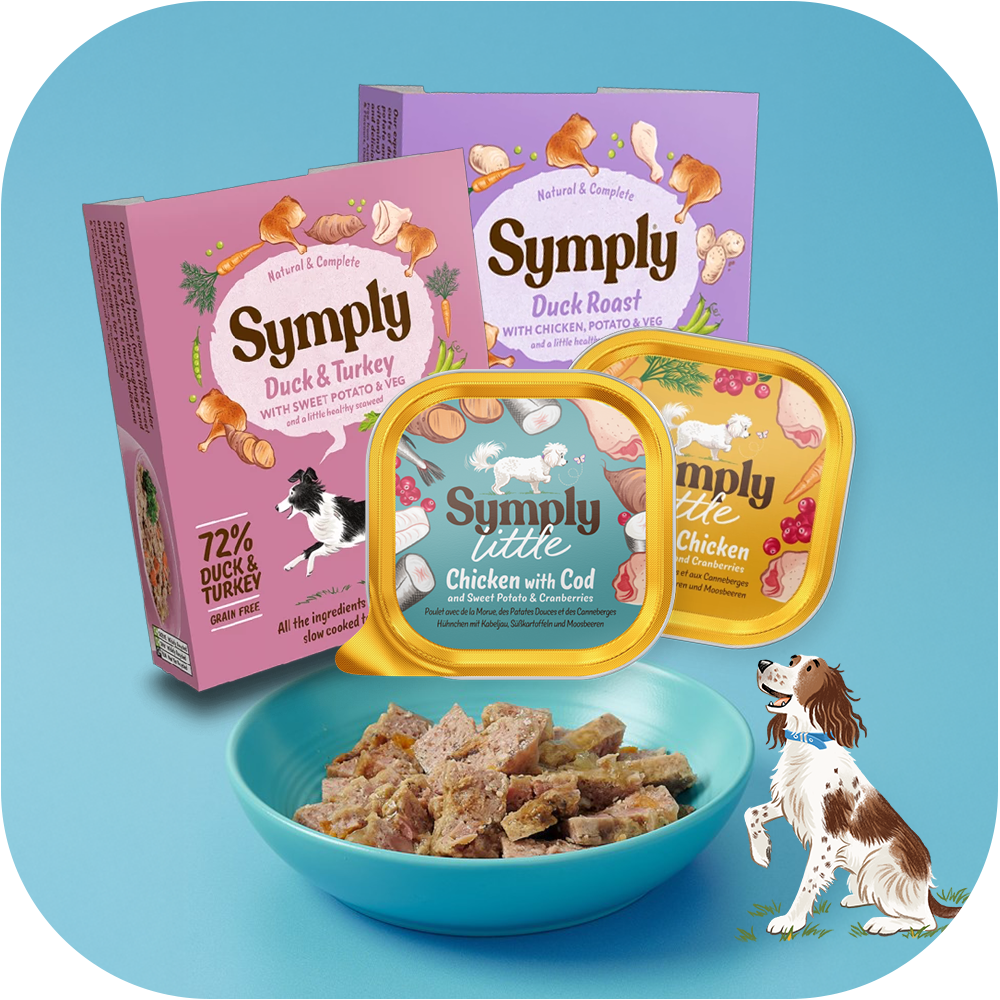 Symply natvoer voor honden
